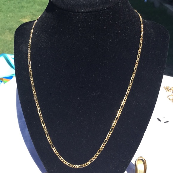 Jewelry - 10kt Solid YG Figaro Chain